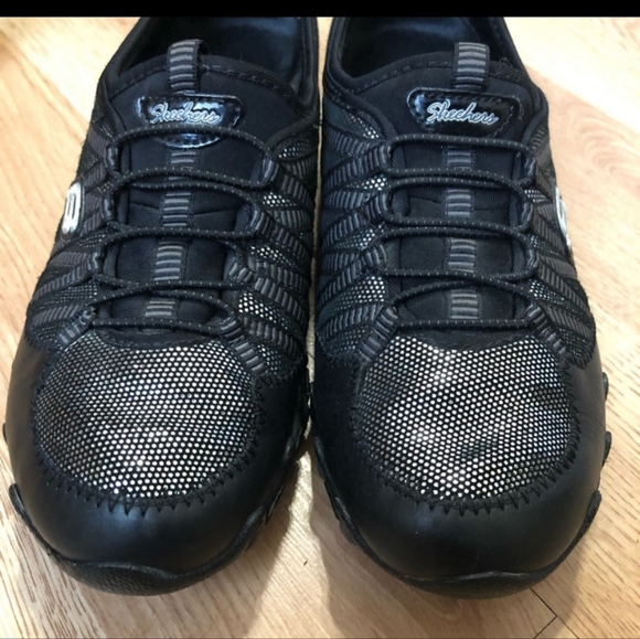 Skechers leather sequin fabric rare sparkle - Picture 6 of 6